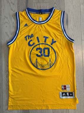 Adidas Stephen Curry Golden State Warriors 'The City' Swingman Jersey